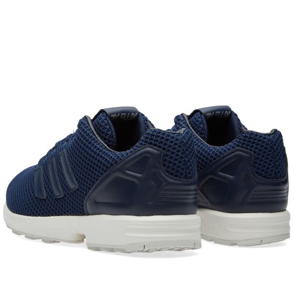 zx flux navy white