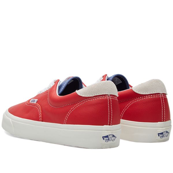 vans era red and blue