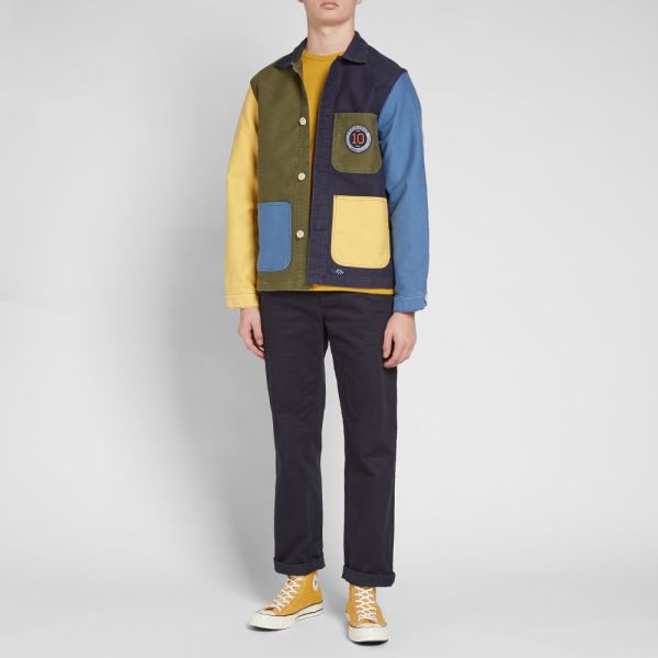Bleu De Paname 10 Year Counter Jacket Patchwork End