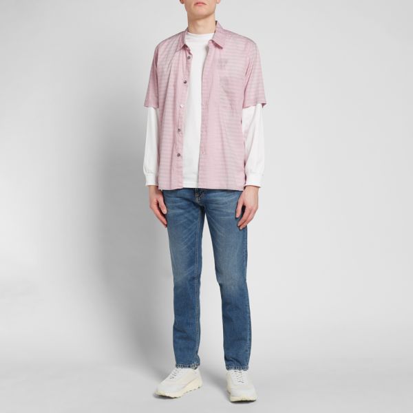 Thin finn mid blue ecru clearance