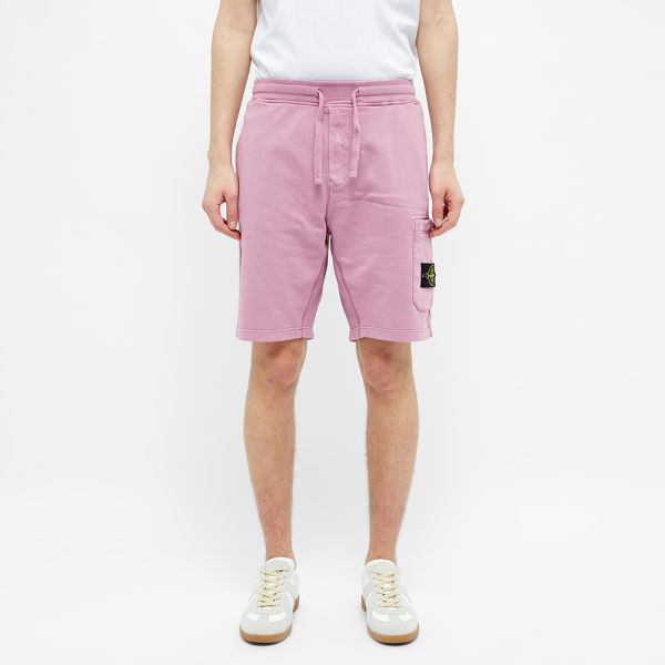 Rose pink stone island shorts clearance