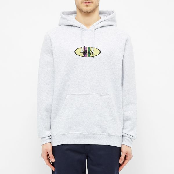 Stussy 2 bar applique hoodie clearance