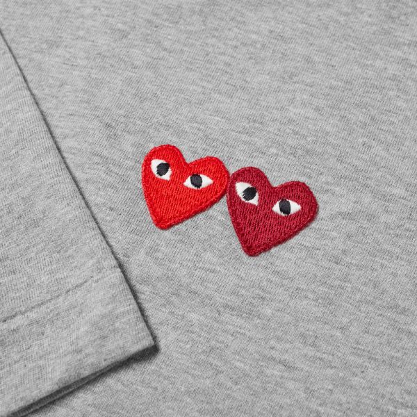 cdg double heart