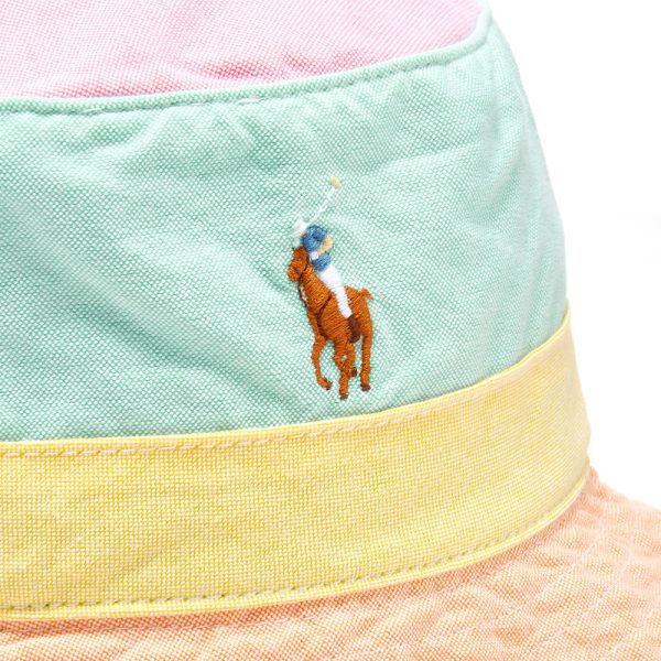 Ralph lauren bucket hat pastel Clearance
