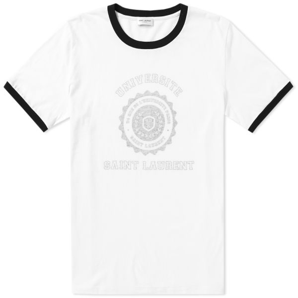 saint laurent university t shirt
