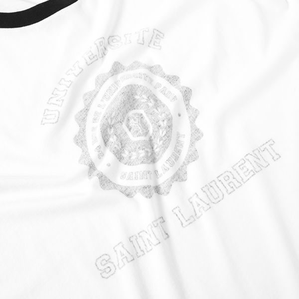 saint laurent university tee