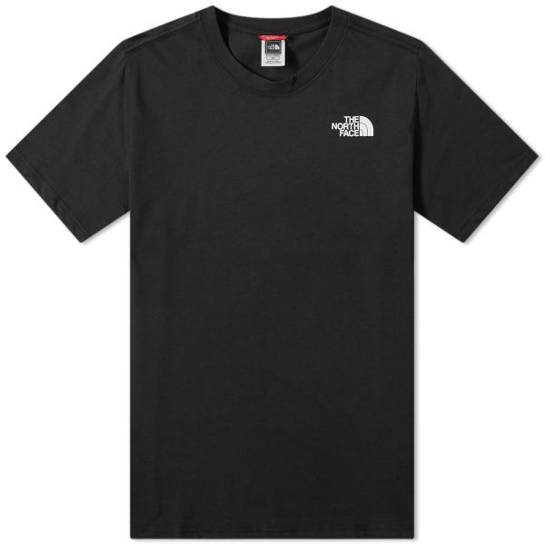 north face red box t shirt