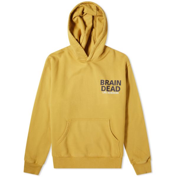 Brain Dead Break Through Hoody Yellow End