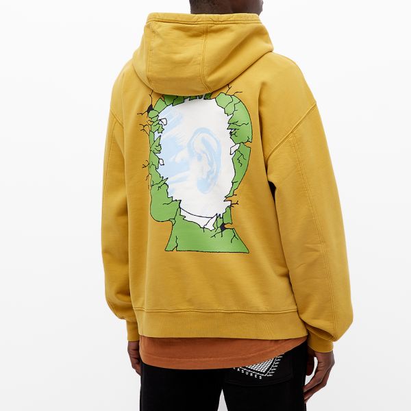 Brain Dead Break Through Hoody Yellow End
