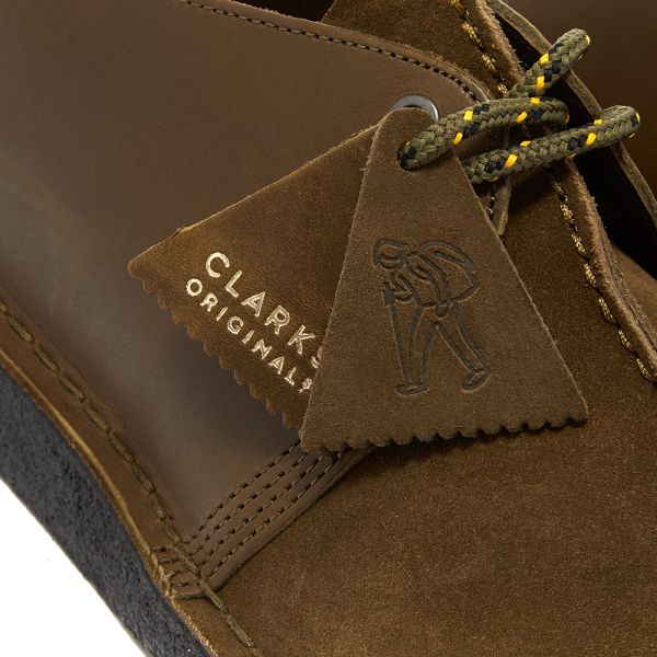 clarks desert trek olive