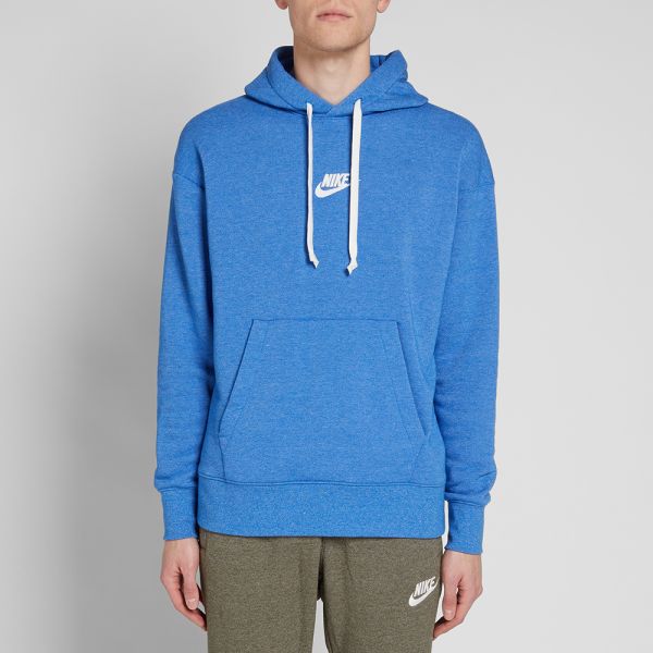 Nike heritage hoodie blue Clearance