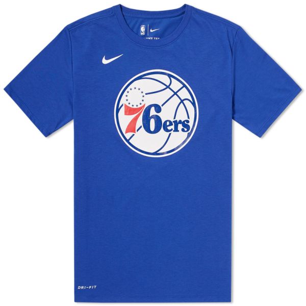 Nike Philadelphia 76ers Tee Rush Blue | END. Nike Philadelphia 76ers Tee Rush Blue | END.