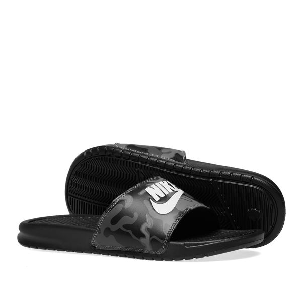 nike benassi jdi print white