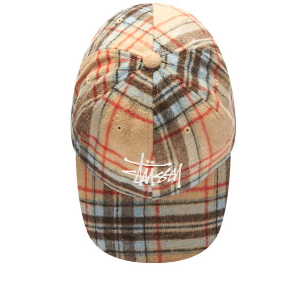 stussy plaid hat