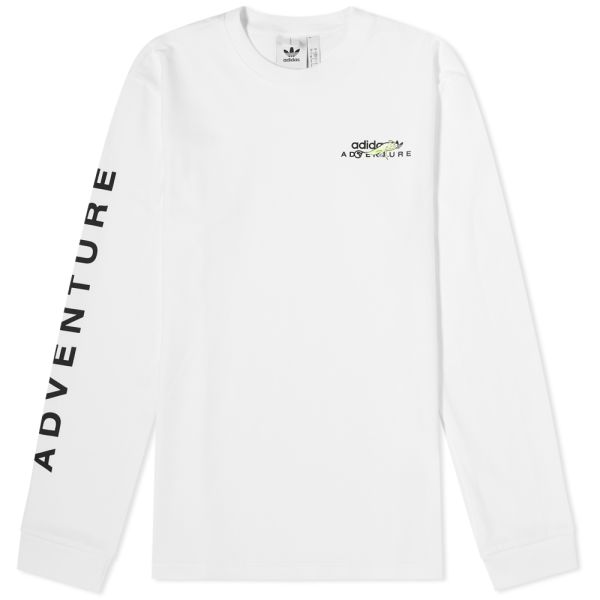 black and white adidas long sleeve