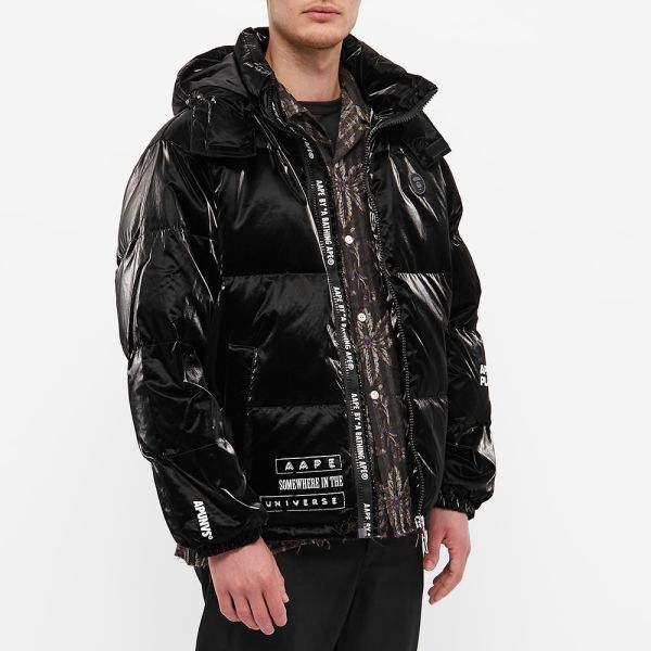2021人気No.1の AAPE puffer jacket BAPE ダウンジャケット gefert.com.br