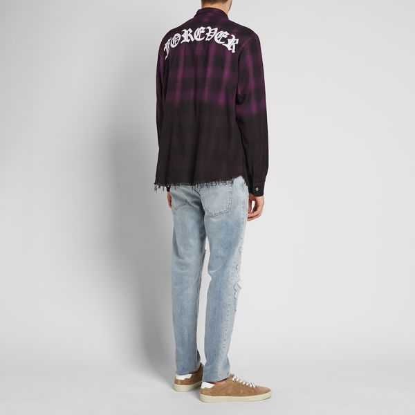 purple amiri shirt