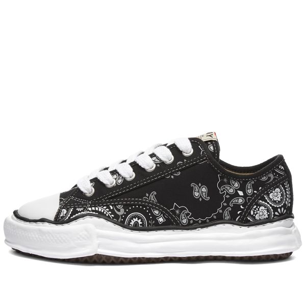Maison Mihara Yasuhiro Peterson Low Original Sole Bandana Sneaker Black End