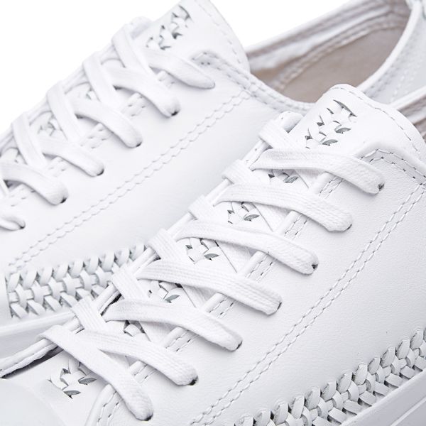 converse jack purcell woven leather