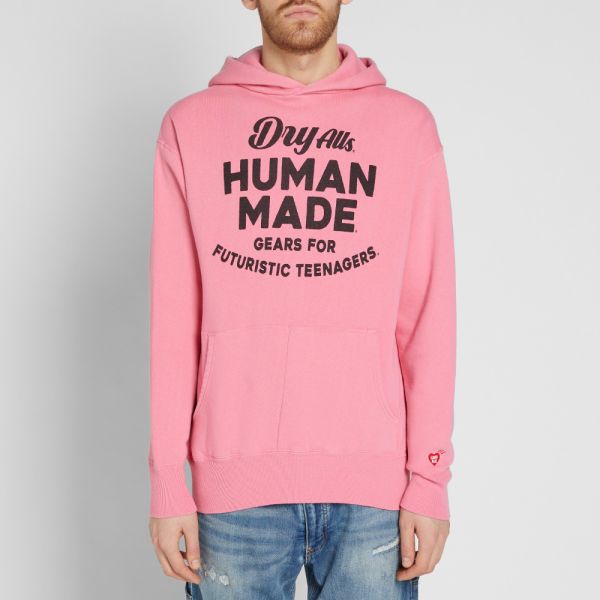 Human made pink hoodie Clearance
