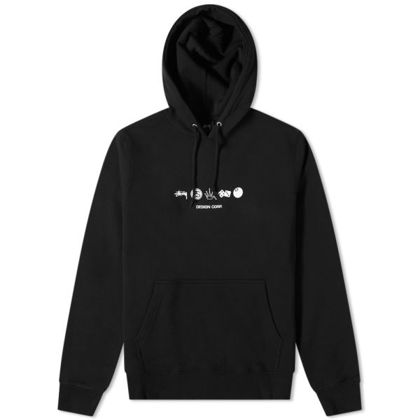 Stussy global design hoodie Clearance