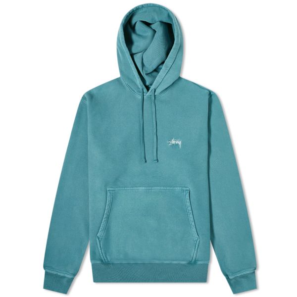 Stussy hoodie teal clearance