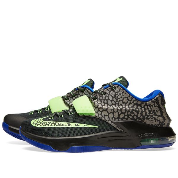 Nike KD VII 'Electric Eel' Metallic Pewter & Flash Lime END. (US)