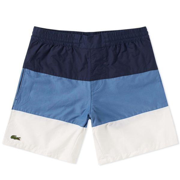 mens lacoste swim shorts
