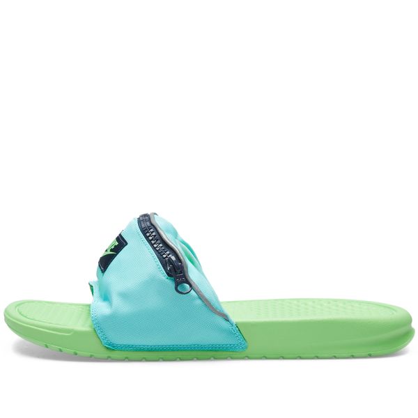 Nike benassi jdi fanny pack green clearance