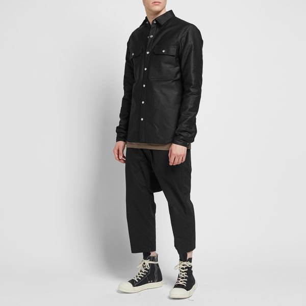 lined denim shirt jacket mens