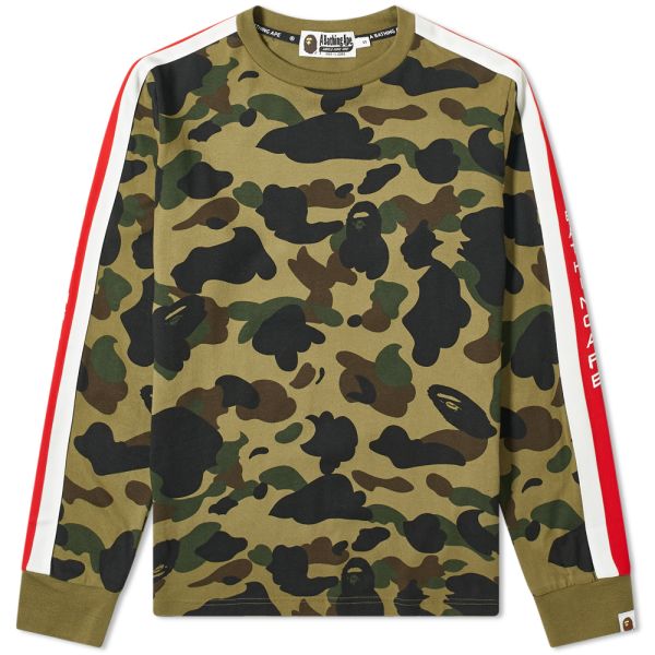 a bathing ape long sleeve t shirt