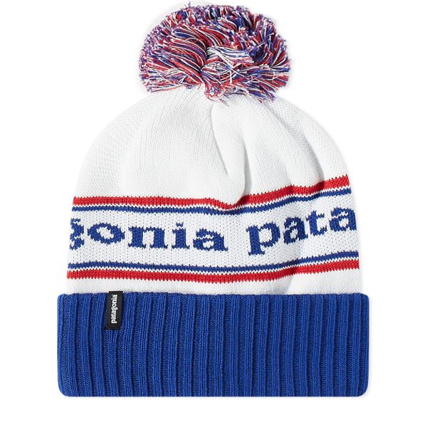 patagonia powder town beanie viking blue