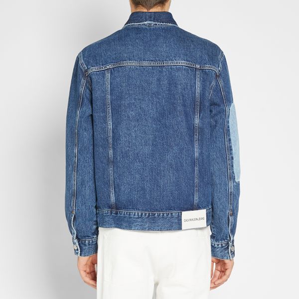 calvin klein patch jeans