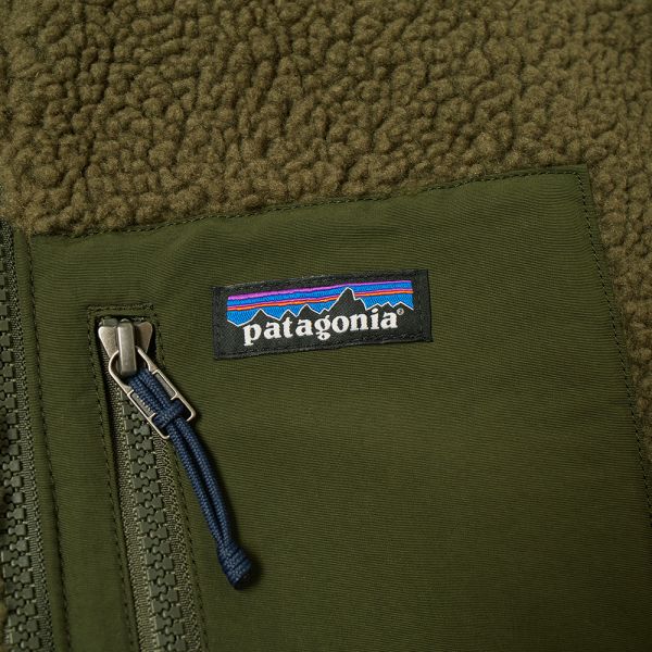 patagonia retro x bomber jacket basin green