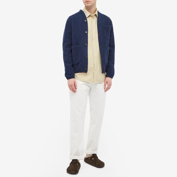 NN07 Button Down Levon Oxford Shirt Ecru | END. (Global)