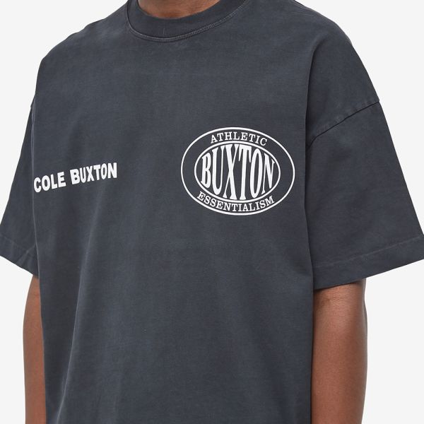 Cole Buxton Double Sports Logo Tee Vintage Black END. (SG)