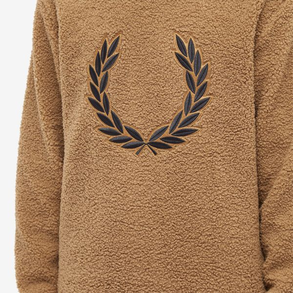 Fred Perry Authentic Fleece Crew Sweat Shaded Stone END. (AU)