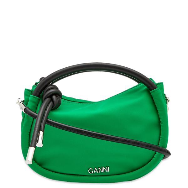 GANNI Knot Mini Bag Kelly Green END. (KR)