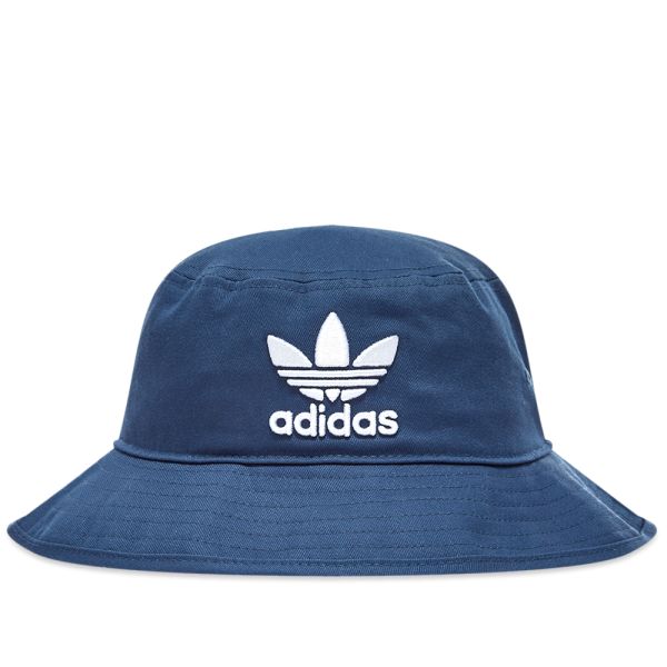 blue bucket hat