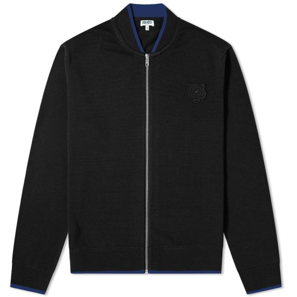 kenzo zipped cardigan