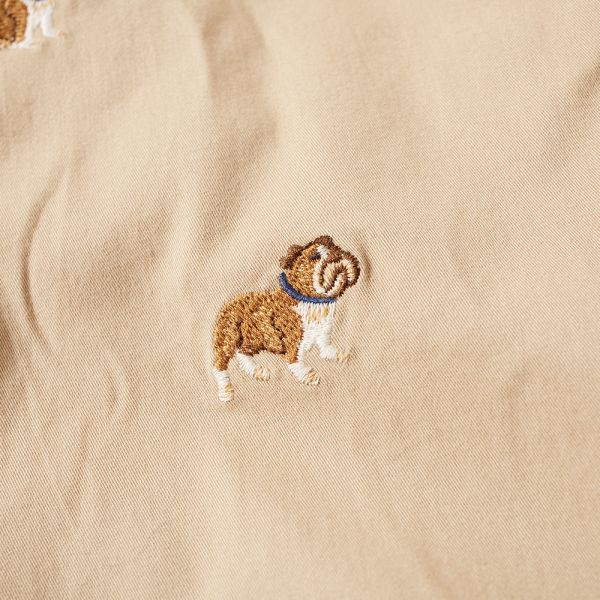 Polo Ralph Lauren Classic Bulldog Embroidered Short Khaki End