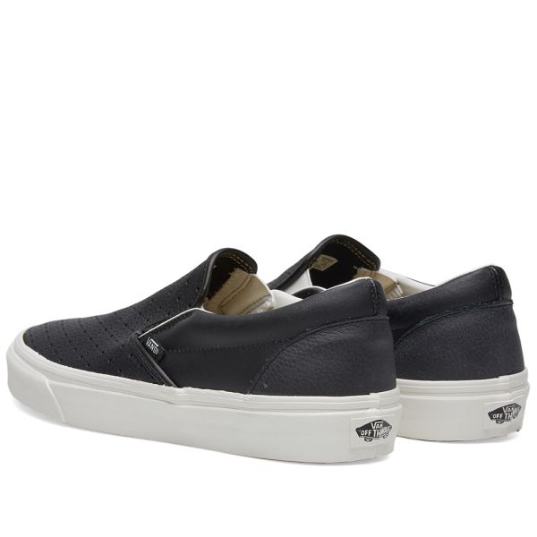 Vans Classic Slip On Black Perforated 