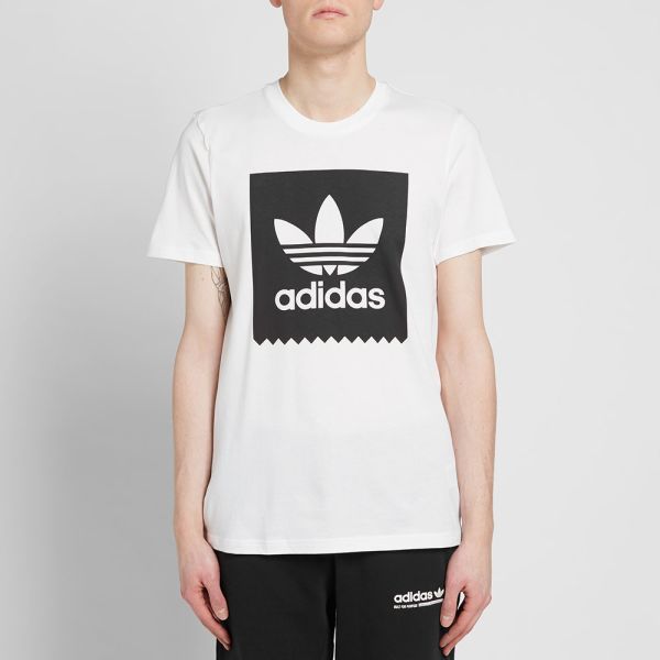 adidas logo tee