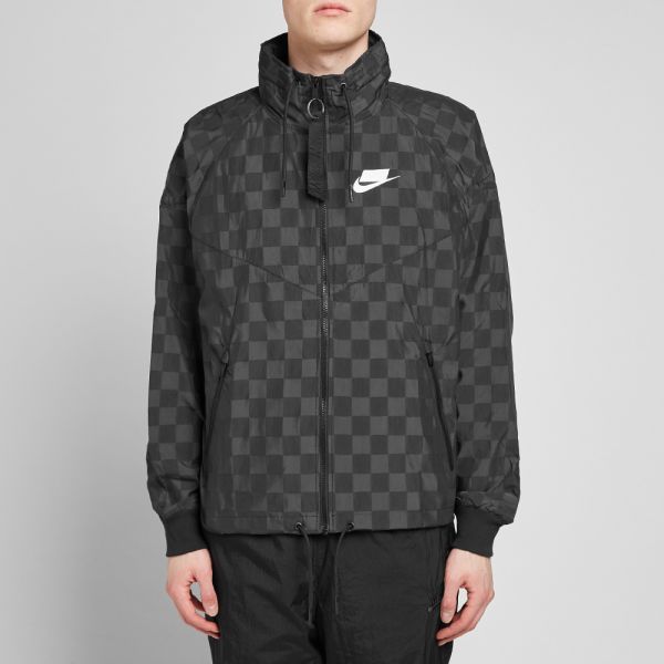 nike check jacket