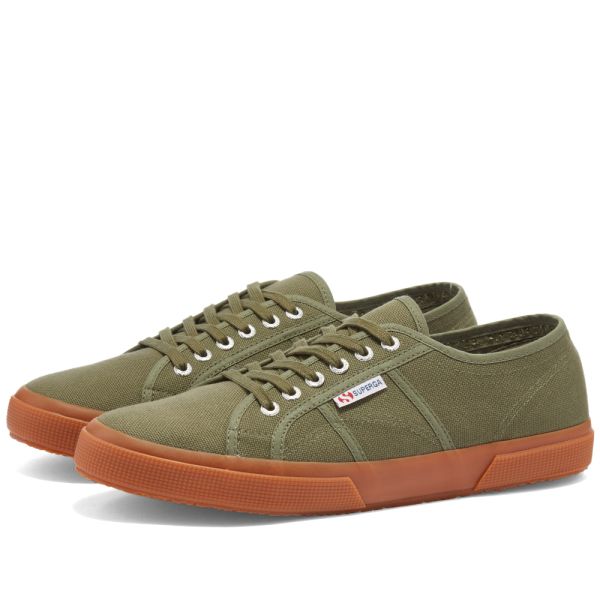 Superga 2750 cotu classic green clearance