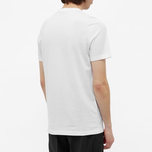 versace plain white tee