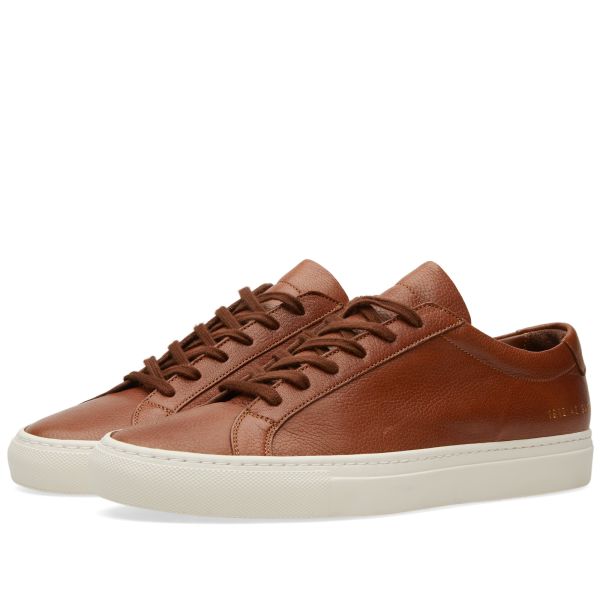 Common projects brown leather clearance