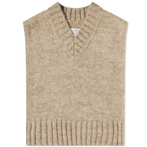 Maison Margiela Pull Over V Neck Knit 