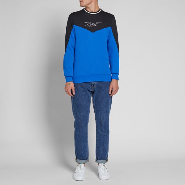reebok retro vector crew sweat
