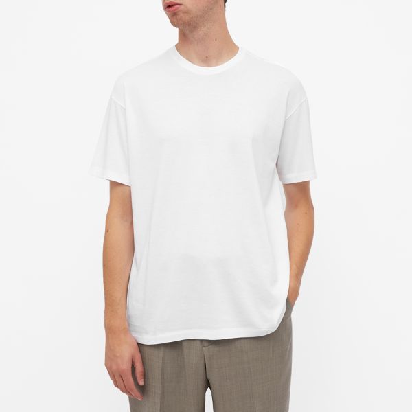 Auralee Seamless Crew Tee White | END 